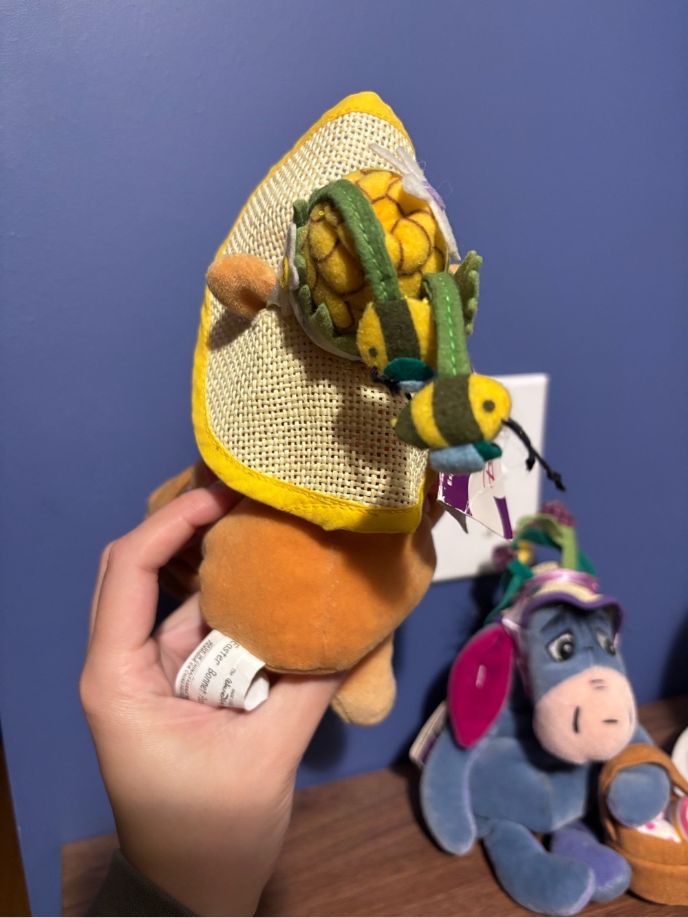 Easter Bonnet Winnie the Pooh and Eeyore Disney Store - Picture 4 of 13